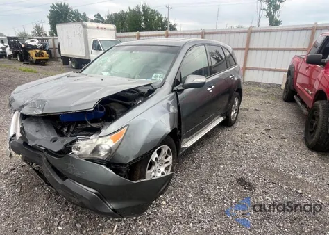 2008 Acura Mdx Technology Package from USA, damaged, VIN 2HNYD28488H531023